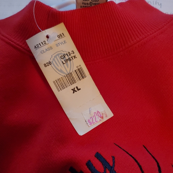 Warner Bros. Red Tweety Bird Sweater - Picture 5 of 6